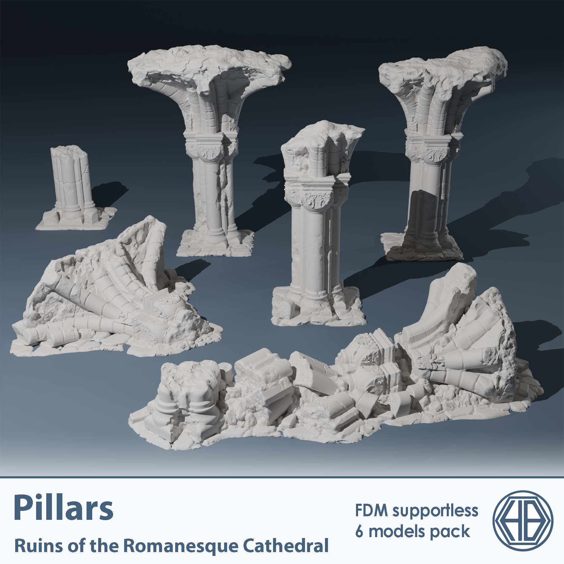 Temple Ruins - Pillars