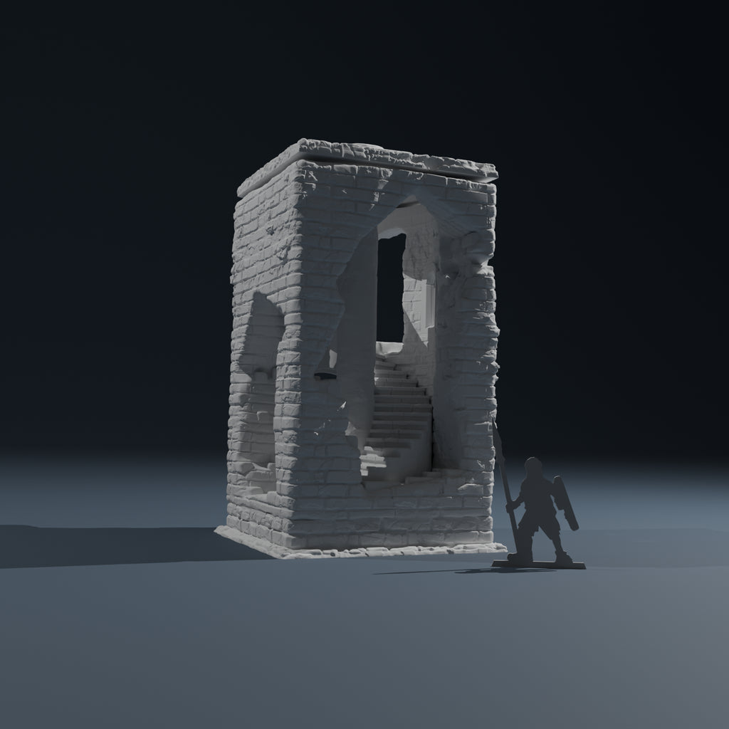 Temple Ruins - Small Staircase