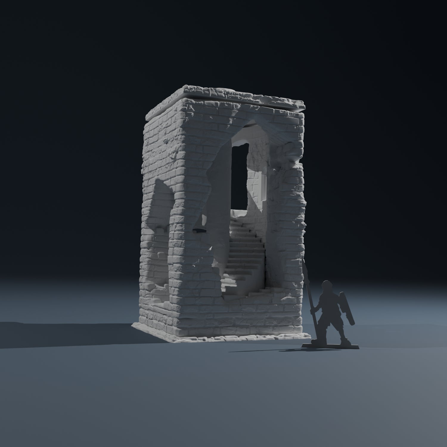 Temple Ruins - Small Staircase