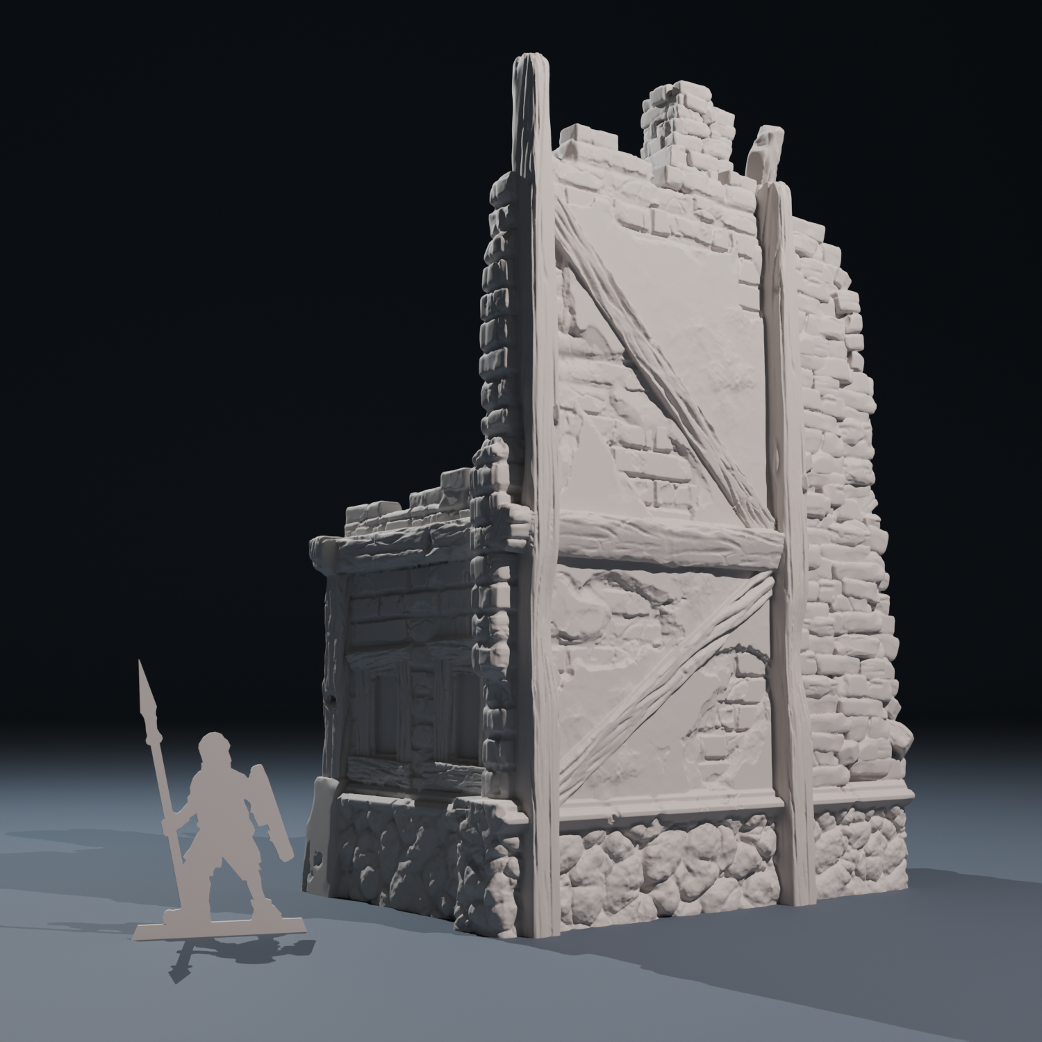 Temple Ruins - Ruined House 3