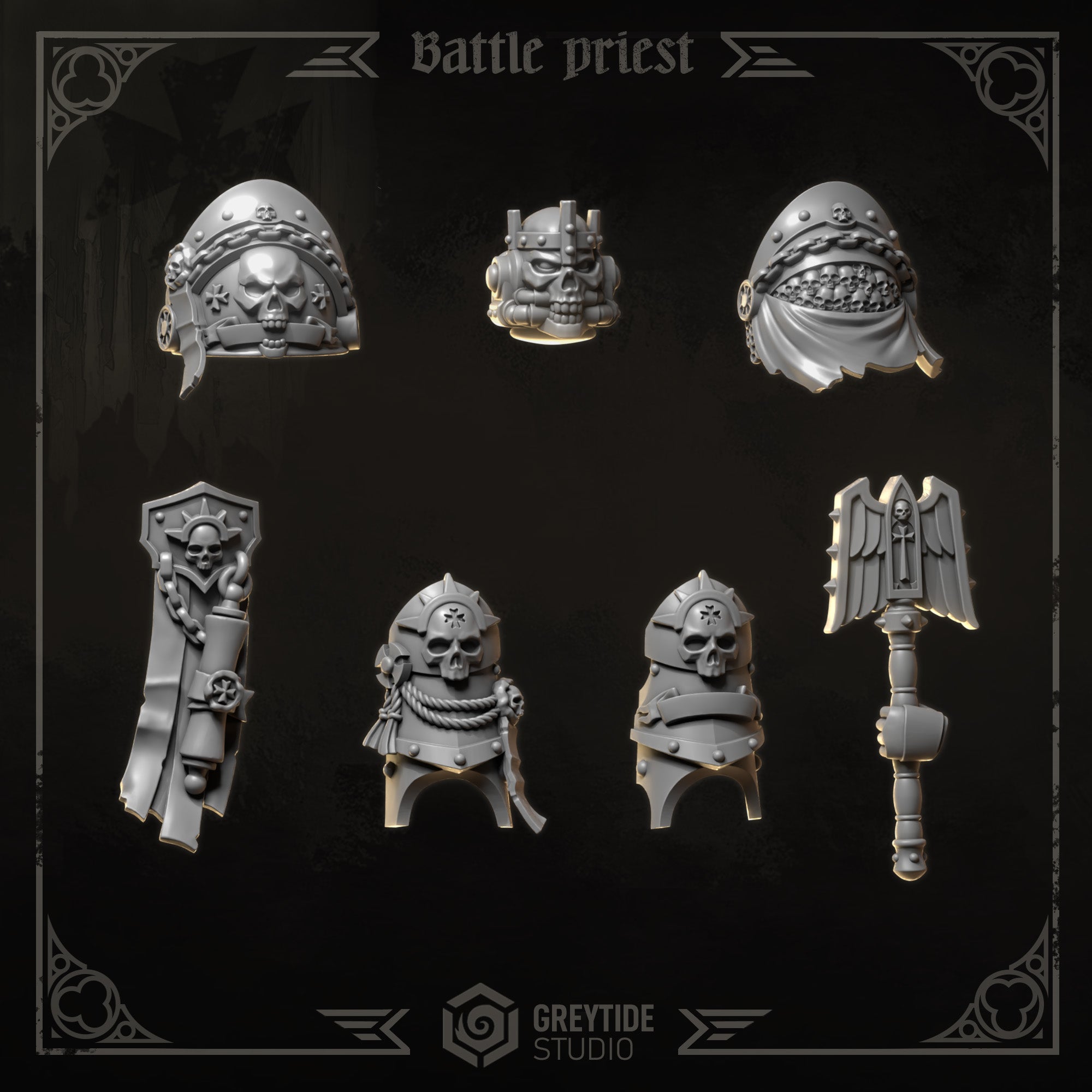 GreyTide Studio - Battle Priest Eternal Crusaders