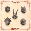 GreyTide Studio - Heads 3 Crimson Lords