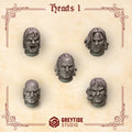GreyTide Studio - Heads 1 Crimson Lords
