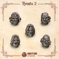 GreyTide Studio - Heads 2 Crimson Lords