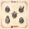 GreyTide Studio - Heads 4 Crimson Lords