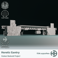 Kraken Redoubt - Heretic Gantry | 32mm Wargaming Terrain | Modular Terrain | HexBrick