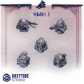 GreyTide Studio - Heads 5 Primal Hounds
