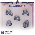GreyTide Studio - Shoulder Pads 1 Primal Hounds
