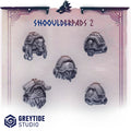 GreyTide Studio - Shoulder Pads 2 Primal Hounds