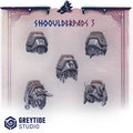 GreyTide Studio - Shoulder Pads 3 Primal Hounds