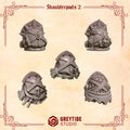 GreyTide Studio - Shoulder Pads 2 Crimson Lords