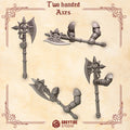 GreyTide Studio - Two Handed Axes Crimson Lords