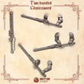 GreyTide Studio - Two Handed Chainswords Crimson Lords
